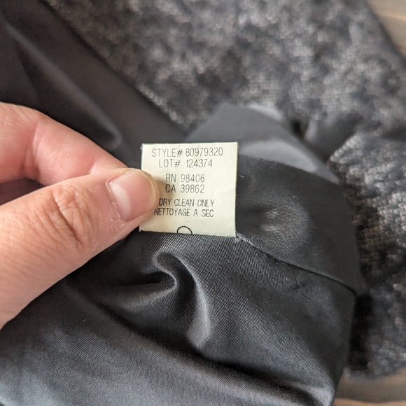 Vintage Theory heather grey A-line pleated skirt size 4 - Picture 4 of 4